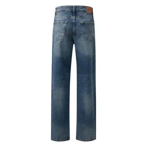 Straight Jeans with Relaxed Fit and Mid Rise QS image-1