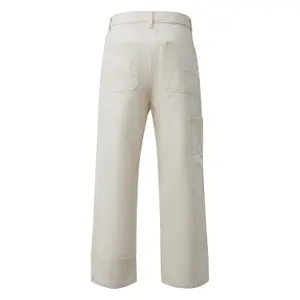 Relaxed Fit Straight Cut Carpenter Trousers QS image-1