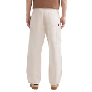 Relaxed Fit Straight Cut Carpenter Trousers QS image-5
