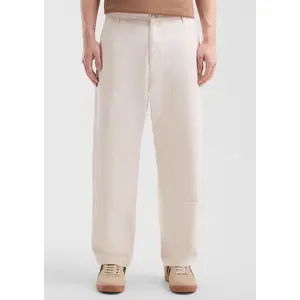 Relaxed Fit Straight Cut Carpenter Trousers QS image-6