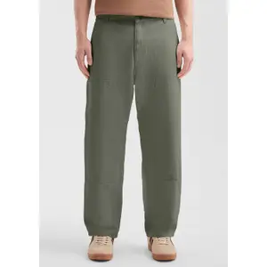 Relaxed Fit Straight Cut Carpenter Trousers QS image-6