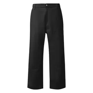 Relaxed Fit Straight Cut Carpenter Trousers QS image-0