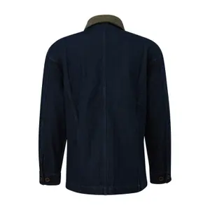 Loose-Fit Denim Overshirt QS image-1