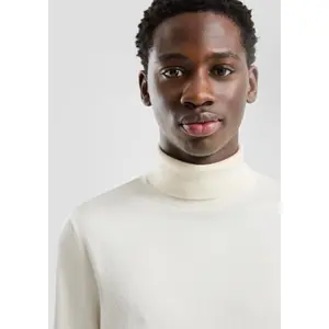 Knitted roll neck jumper QS Slim Fit image-3