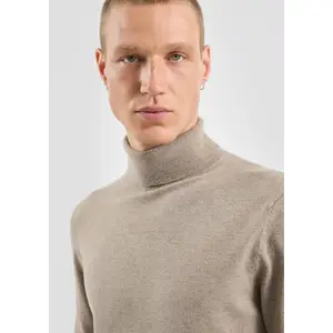 Knitted roll neck jumper QS Slim Fit image-3