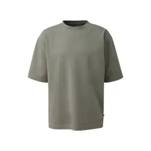 T-shirt Loose Fit με κεντημένο λογότυπο QS Emmvee image-0