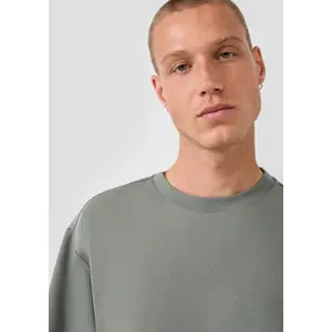 T-shirt Loose Fit με κεντημένο λογότυπο QS Emmvee image-3