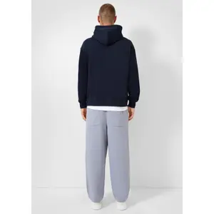 Hooded sweatshirt with embroidered logo QS Emmvee image-4