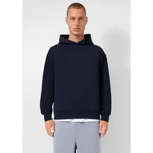 Hooded sweatshirt with embroidered logo QS Emmvee image-6