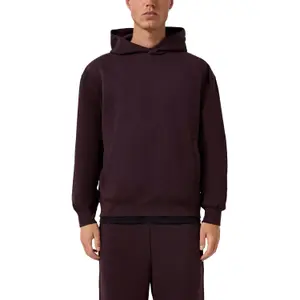 Hooded sweatshirt with embroidered logo QS Emmvee image-2