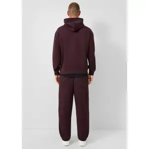 Hooded sweatshirt with embroidered logo QS Emmvee image-4