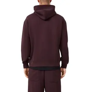 Hooded sweatshirt with embroidered logo QS Emmvee image-5