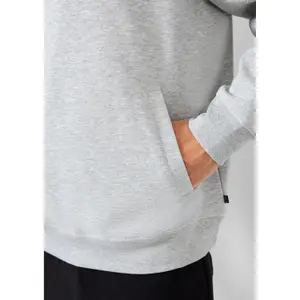 Hooded sweatshirt with embroidered logo QS Emmvee image-3
