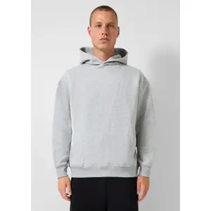 Hooded sweatshirt with embroidered logo QS Emmvee image-6