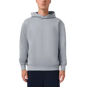 Hooded sweatshirt with embroidered logo QS Emmvee image-2