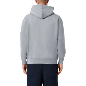 Hooded sweatshirt with embroidered logo QS Emmvee image-5