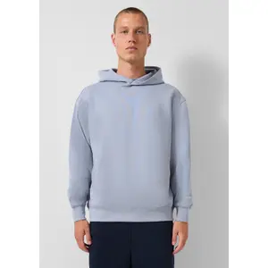 Hooded sweatshirt with embroidered logo QS Emmvee image-6