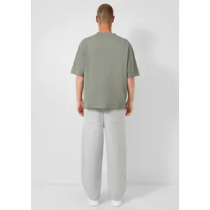 Loose Fit Fleece Jogging Trousers QS image-4