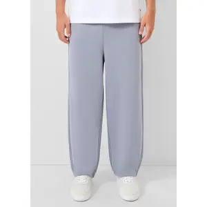 Loose Fit Fleece Jogging Trousers QS image-6