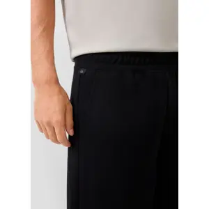 Loose Fit Fleece Jogging Trousers QS image-3