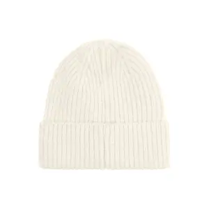 Chunky Knit Beanie with Logo QS image-1
