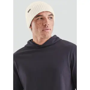 Chunky Knit Beanie with Logo QS image-3