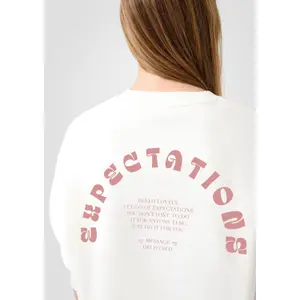 Loose Trendy Print Sweatshirt for Women QS image-3