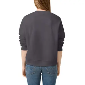 Loose Trendy Print Sweatshirt for Women QS image-5