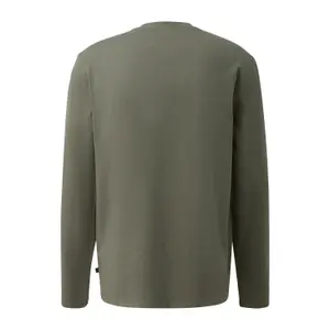 Long Sleeve T-Shirt with Small Front Print QS image-1