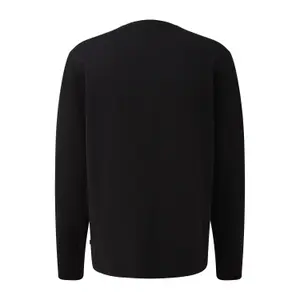 Long Sleeve T-Shirt with Small Front Print QS image-1