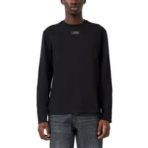 Long Sleeve T-Shirt with Small Front Print QS image-2