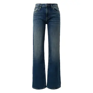 Wide Leg Jeans with Flattering Fit Women's QS image-0