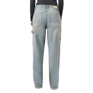 High-waisted wide-leg jeans for women QS image-5