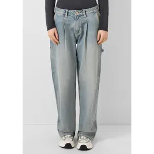 High-waisted wide-leg jeans for women QS image-6