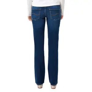 Women's Straight Jeans with Authentic Worn Effect QS Catie image-5