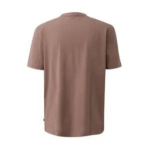 T-shirt Basic με στρογγυλή λαιμόκοψη και εκτυπωμένο λογότυπο QS image-1