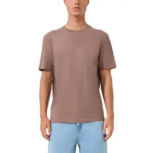 T-shirt Basic με στρογγυλή λαιμόκοψη και εκτυπωμένο λογότυπο QS image-2