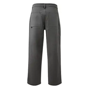 Loose Fit Stonewashed Denim Worker Pants QS image-1