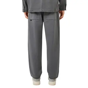 Loose Fit Stonewashed Denim Worker Pants QS image-5