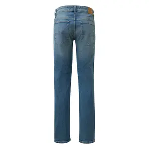 Mid-Rise Slim Jeans with Casual and Modern Fit QS image-1