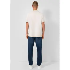 Straight Jeans Washed with Casual Style and Comfort QS image-4