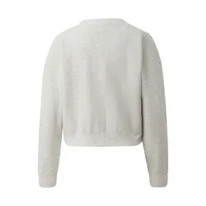 Short Cardigan with Drop Shoulders for Women QS image-1