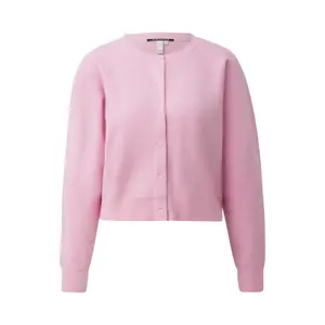 Short Cardigan with Drop Shoulders for Women QS image-0