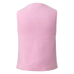 Short Sleeve Buttoned Cardigan for Women QS image-1