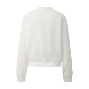 Soft Fleece Sweatshirt with Original Print Women's QS image-1