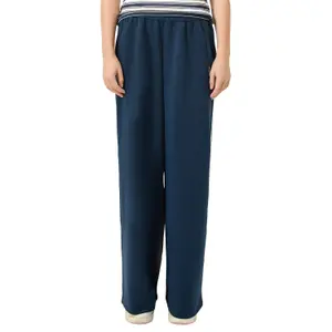 Women's Loose Fit Interlock Jersey Jogging Trousers QS image-2