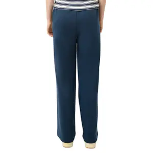 Women's Loose Fit Interlock Jersey Jogging Trousers QS image-5