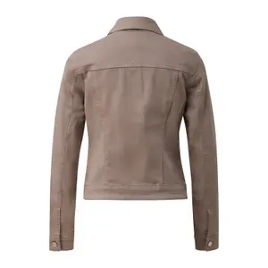 Casual Trendy Denim Jacket for Women QS image-1