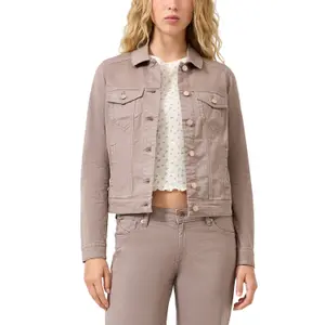 Casual Trendy Denim Jacket for Women QS image-2
