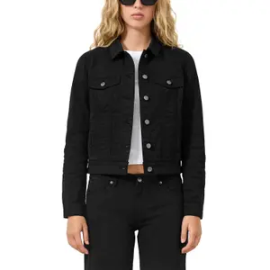 Casual Trendy Denim Jacket for Women QS image-2